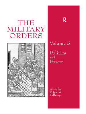 cover image of The Military Orders Volume V